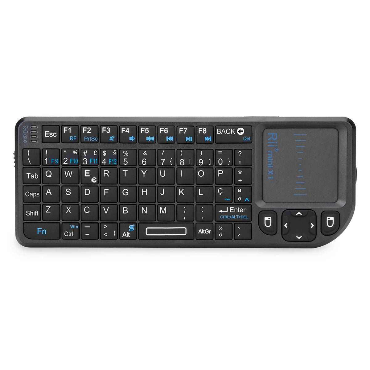 Original Rii X1 2.4GHz Mini Wireless Keyboard English/RU/ES/FR Keyboards with TouchPad for Android TV Box/PC/Laptop