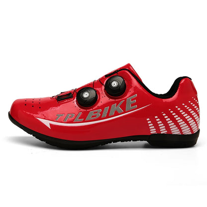 New Men’s and Women’s Bicycle Shoes Outdoor Cycling Shoes with Three Functional Soles Professional Training Shoes