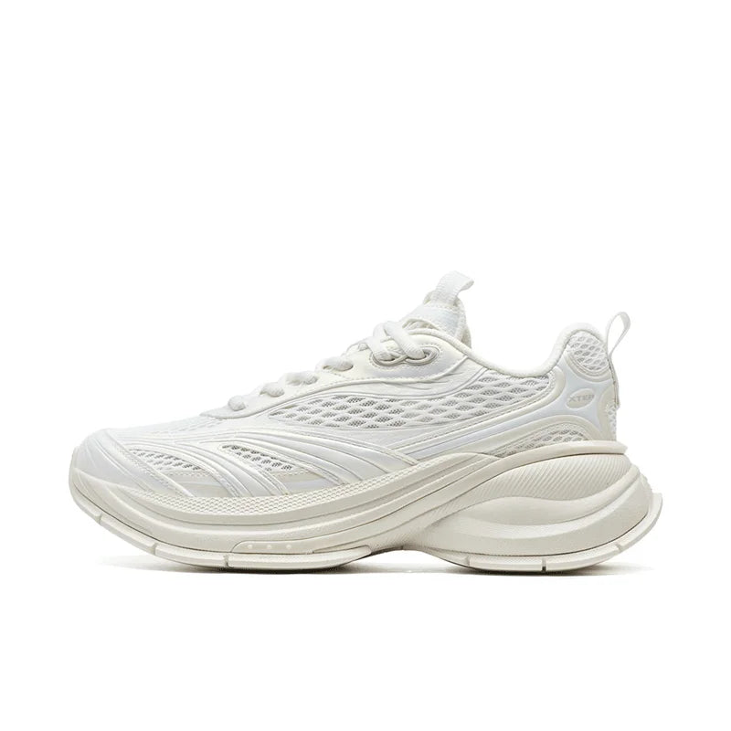 Xtep Basque 3 Men's Sneakers, Retro Fashion, Breathable Luxury Height-Increasing Sports Shoes, Spring 2026, Model 874219320001