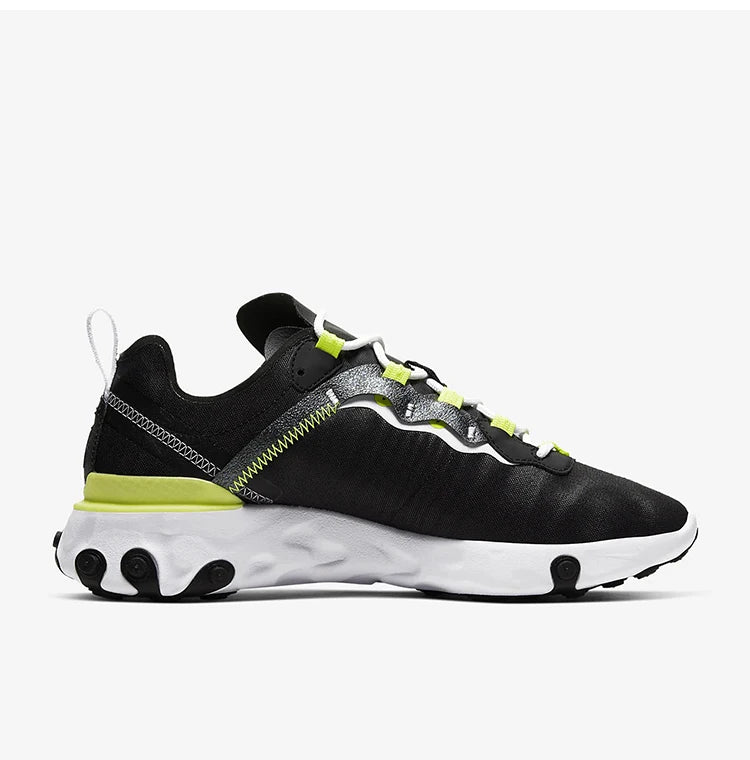 Nike Genuine React Herren- und Damen-Sportschuhe CN3591-001, komfortabel, strapazierfähig und niedrig geschnitten für Freizeit und Sport