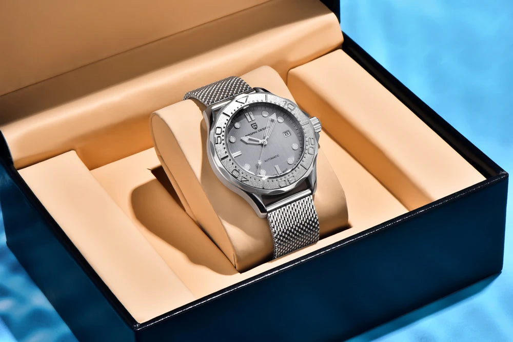 2026 New PAGANI DESIGN 007 Men's Watches Luxury Automatic Watch For Man Mechanical Wristwatch AR Sapphire Mirror Luminous Clock