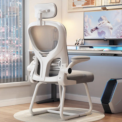 Chaise de bureau ergonomique pour jeux vidéo, idéale pour de longues heures de travail, confortable, avec dossier réglable et inclinable, pour la maison et les études.