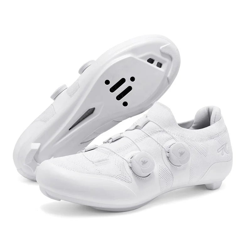 Professional Men's Cycling MTB Shoes Route Cleats Speed Road Bike Sneakers Racing Women Flat Bicycle Mountain SPD Biking Footwear
