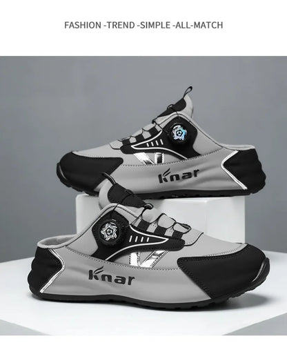 Platform-sneakers med åndbart, trendy mesh til sommeren, nye sports- og fritidssko til mænd i store størrelser 39-48