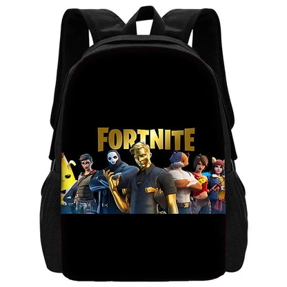Hot Game Shooting Fortnite Child School Backpack with Shoulder Bag and Pencil Bags, School Bags for Boys and Girls, Best Gift