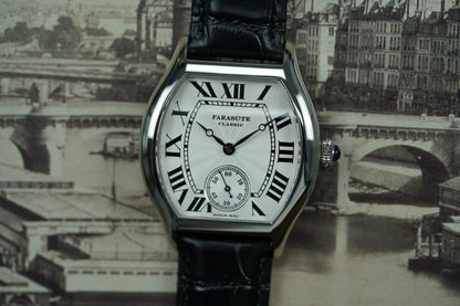 FARASUTE New Classic Hangzhou Customized Movement Manual Mechanical Watch Men's Sapphire Crystal Small Second 50m Waterproof Watch