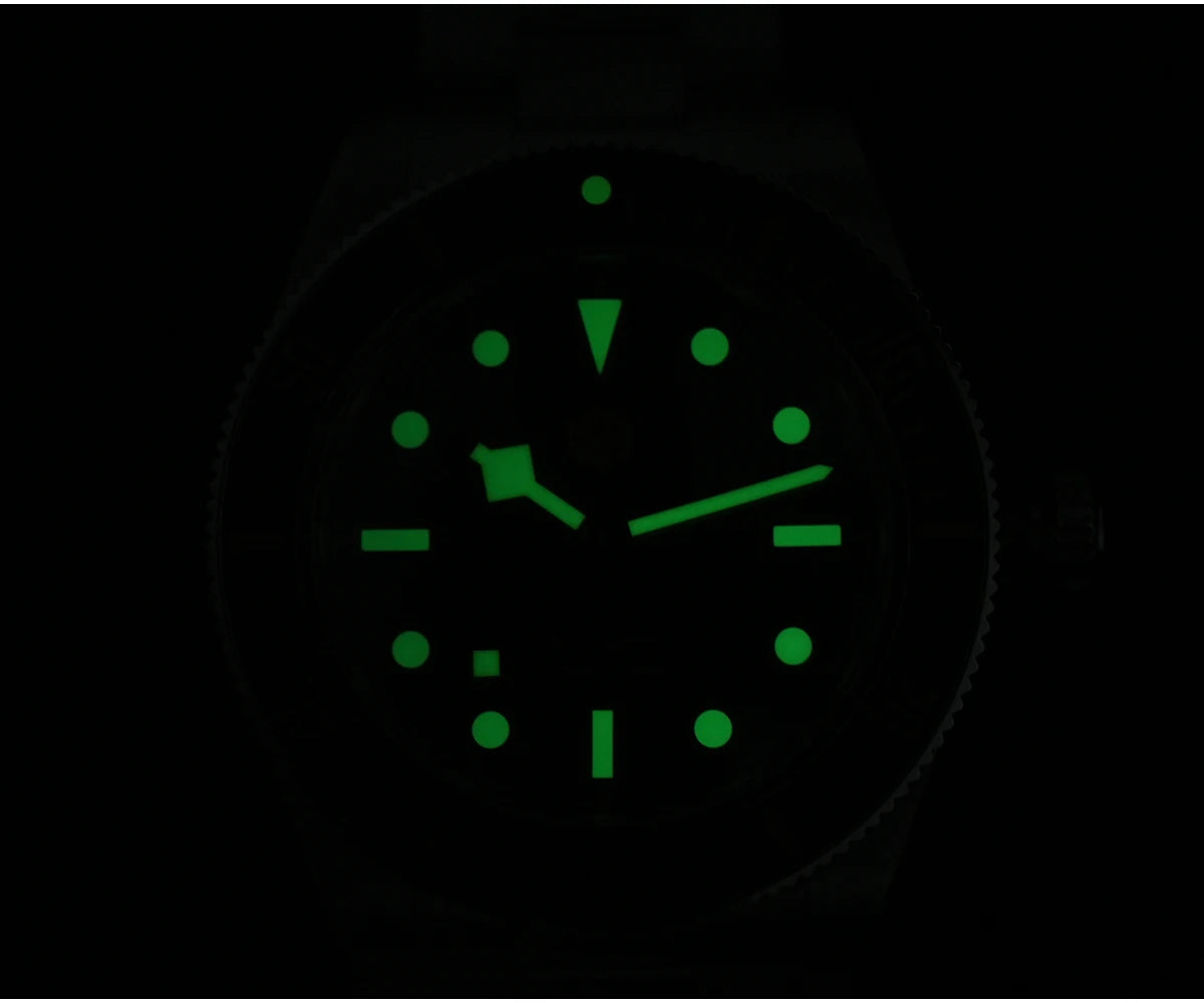 San Martin 40mm Retro Luxury Diver Watch NH35 Automatic Mechanical Watches for Men with Sapphire 200m Waterproof Luminous SN0008