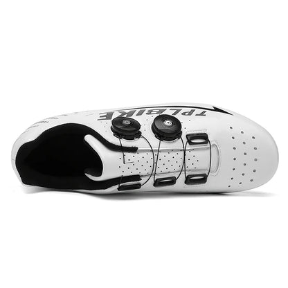 New Men’s and Women’s Bicycle Shoes Outdoor Cycling Shoes with Three Functional Soles Professional Training Shoes