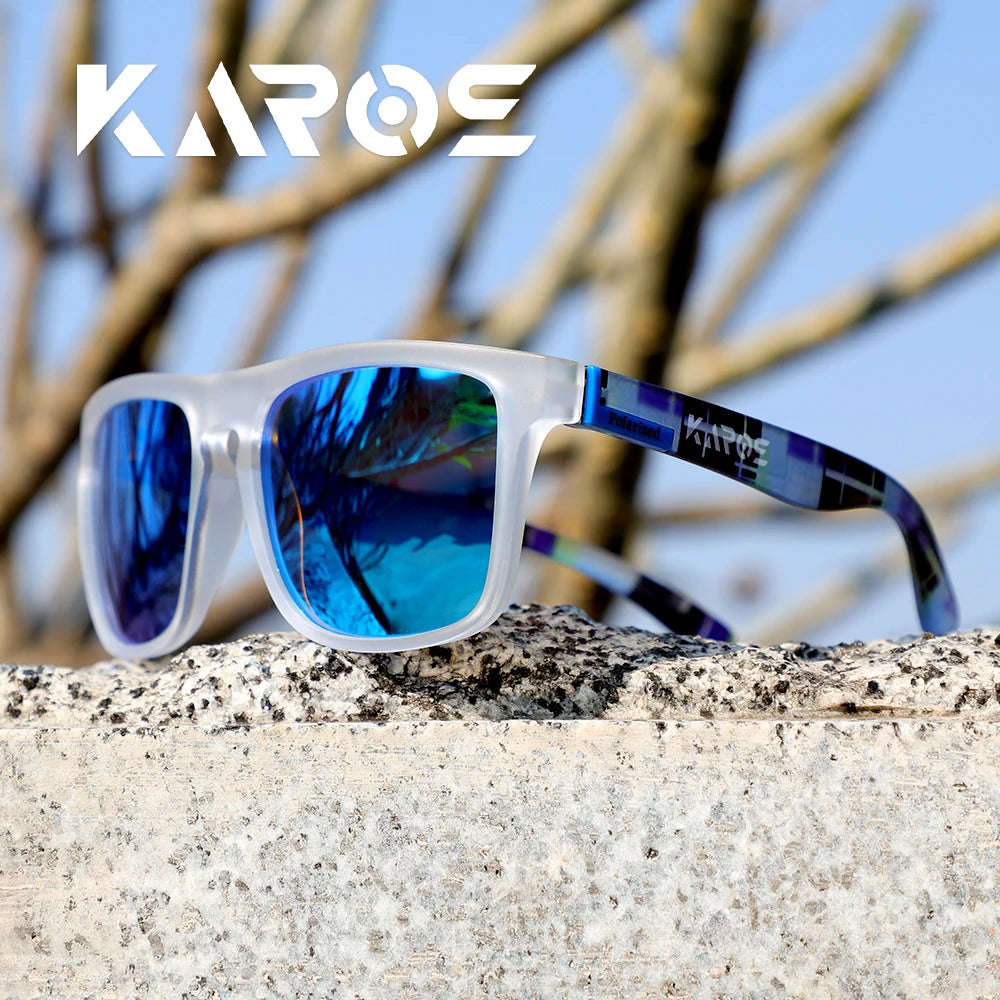 KAROS Polarized Sunglasses Unisex Car Driver Anti-Glare Goggles Outdoor for travel fishing beach UV400 eyeglasses