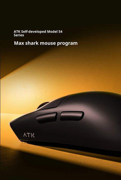 Rato Gaming Sem Fios ATK X1 V2 Ultimate 2.0 Paw3950 Utrla 54g Leve 750ips 0.163ms Baixa Latência 650ips — Novo Acessório para Oferta