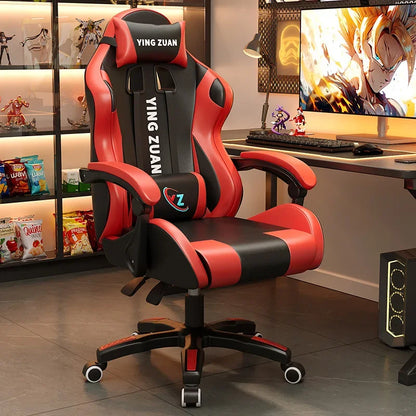 AOLIVIYA Modern Light Ergonomic Gaming Computer Chair Reclining For College Students Men Dormitory Home Office Study Room Seat