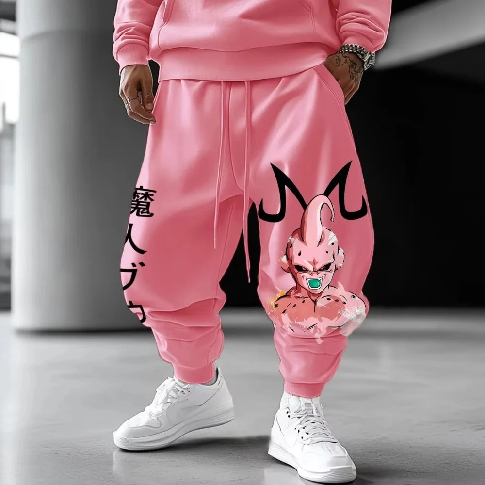 Pantalones deportivos Dragon Ball para hombre Broly primavera, otoño e invierno, anime japonés, jogger Y2K Harajuku de algodón