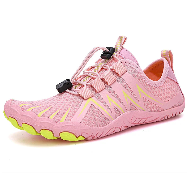 Uomo Donna Scarpe da acqua Scarpe acquatiche Scarpe drenanti Sport da spiaggia Sandali da nuoto Asciugatura rapida Canottaggio A piedi nudi Immersioni Pesca Surf Sneakers