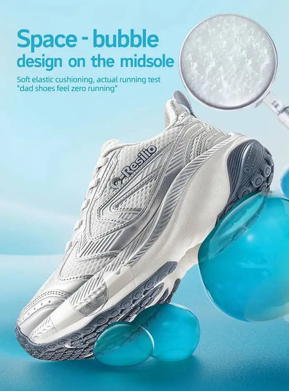 ONEMIX 2026 Lightweight Dad Damping Sneakers Men Cushioning Running Sports Casual Shoes For Women Soft And Elastic 25216