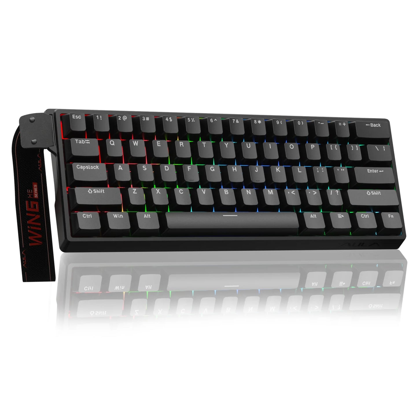 WIN60PRO Magnetic Switch Keyboard Rapid Trigger 8K Return RGB Hotswap 60% Layout Esports Gaming Keyboard
