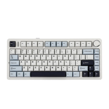 The New Hot-Selling EPOMAKER x AULA F75 75% ANSI Hot-Swappable Washer Bluetooth 5.0/2.4G Wireless/wired Mechanical Keyboard PBT