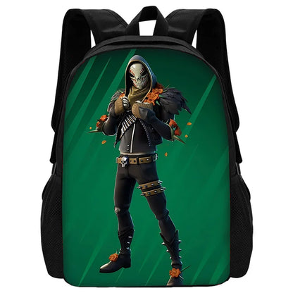 Hot Game Shooting Fortnite Child School Backpack with Shoulder Bag and Pencil Bags, School Bags for Boys and Girls, Best Gift