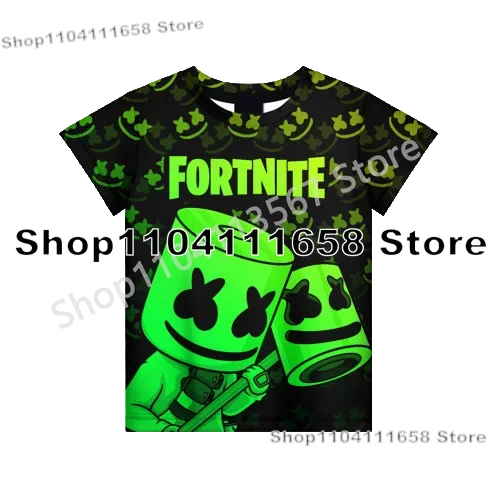 Birthday Gifts 3D Print Banana Peely Team Leader Bear F-Fortnite T Shirt T-shirt Men's Tee Battle Royale Game Summer Tops