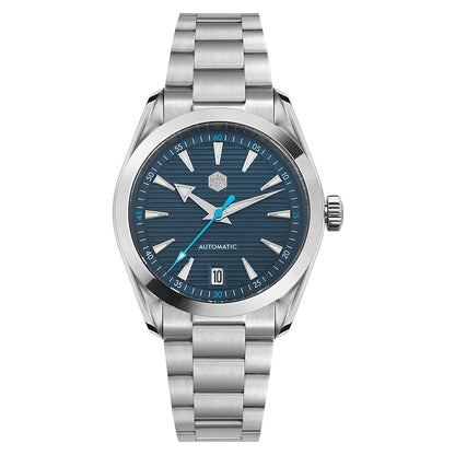 San Martin 38mm Chronometer Men's Watch SN0113W V2 ST2130 Automatic Movement Sapphire BGW9 Luminous Waterproof 100m Watch
