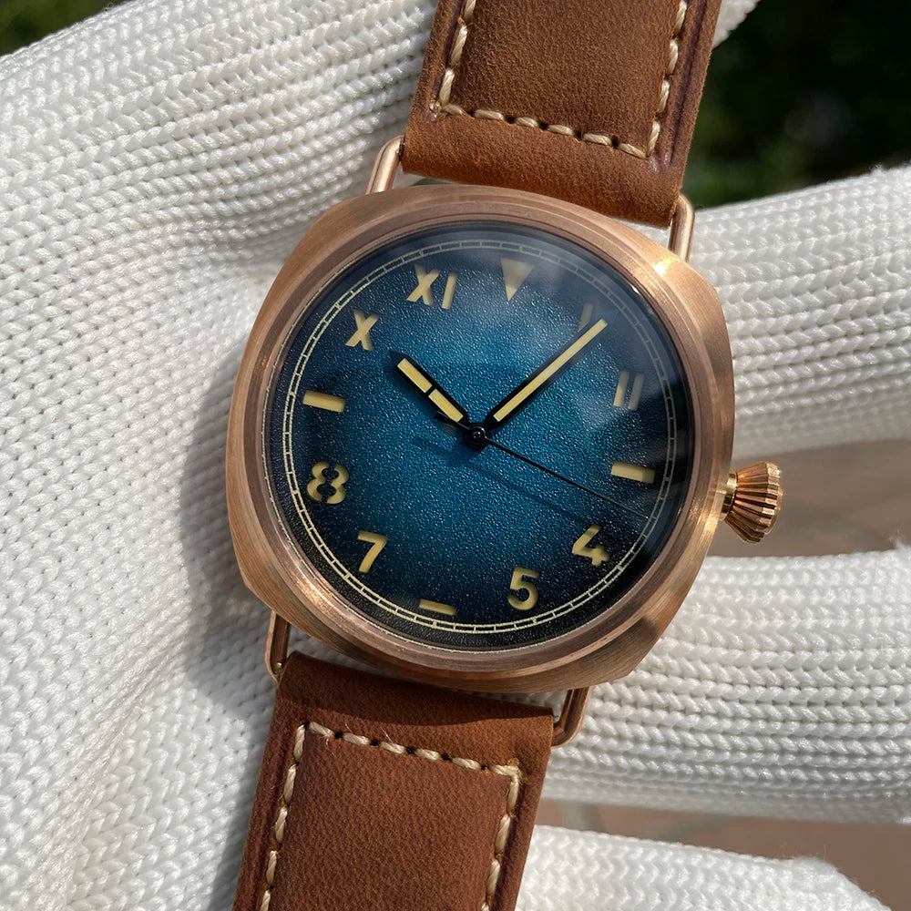 STEELFLIER Official SF760S Luxury Bronze Mechanical Watch NH35 Movement Sapphire Crystal Swiss Luminous 20Bar Waterproof Wristwatch