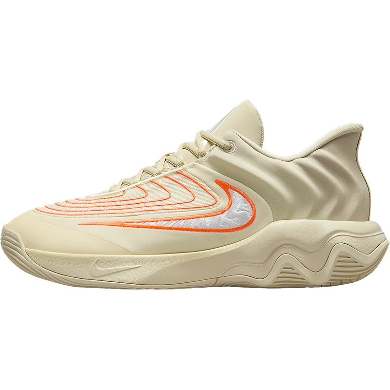 Zapatillas de baloncesto Nike originales de caña baja para hombre, verano 2025, con amortiguación FQ3681-200