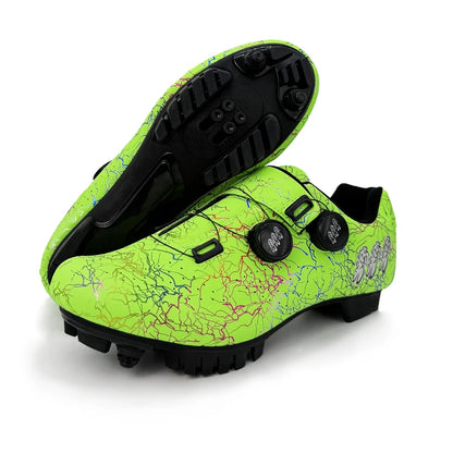 2025 Cycling Sports Shoes MTB and Cleats Men's Sports Speed Cycling Shoes Women's Mountain Racing Flat SPD Road Cycling Shoes