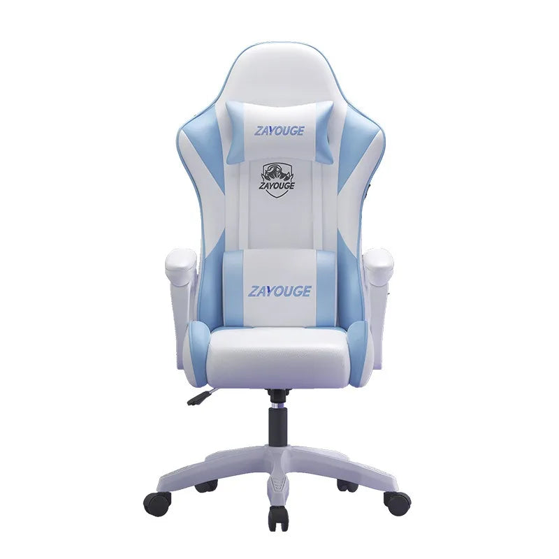 Ergonomic Gaming Chair Reclining Office Chair Home Computer Desk Swivel Rideable Gaming Seat for Bars and Esports Study Chair