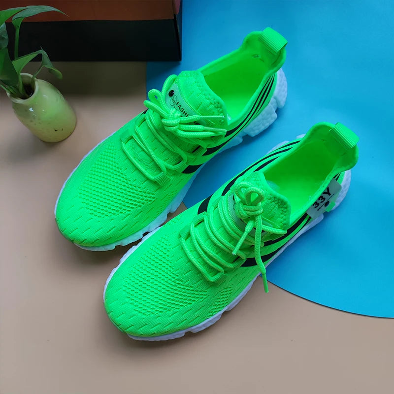 Trend dihalni moški športni čevlji za pomlad in jesen Tenis Masculino Zapatillas Hombre modni tekaški čevlji