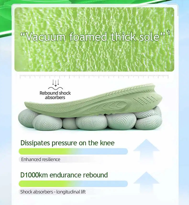 Zapatillas deportivas de running Onemix New Original para hombre, ligeras, transpirables, antideslizantes, con malla suave, amortiguación y absorción de impactos