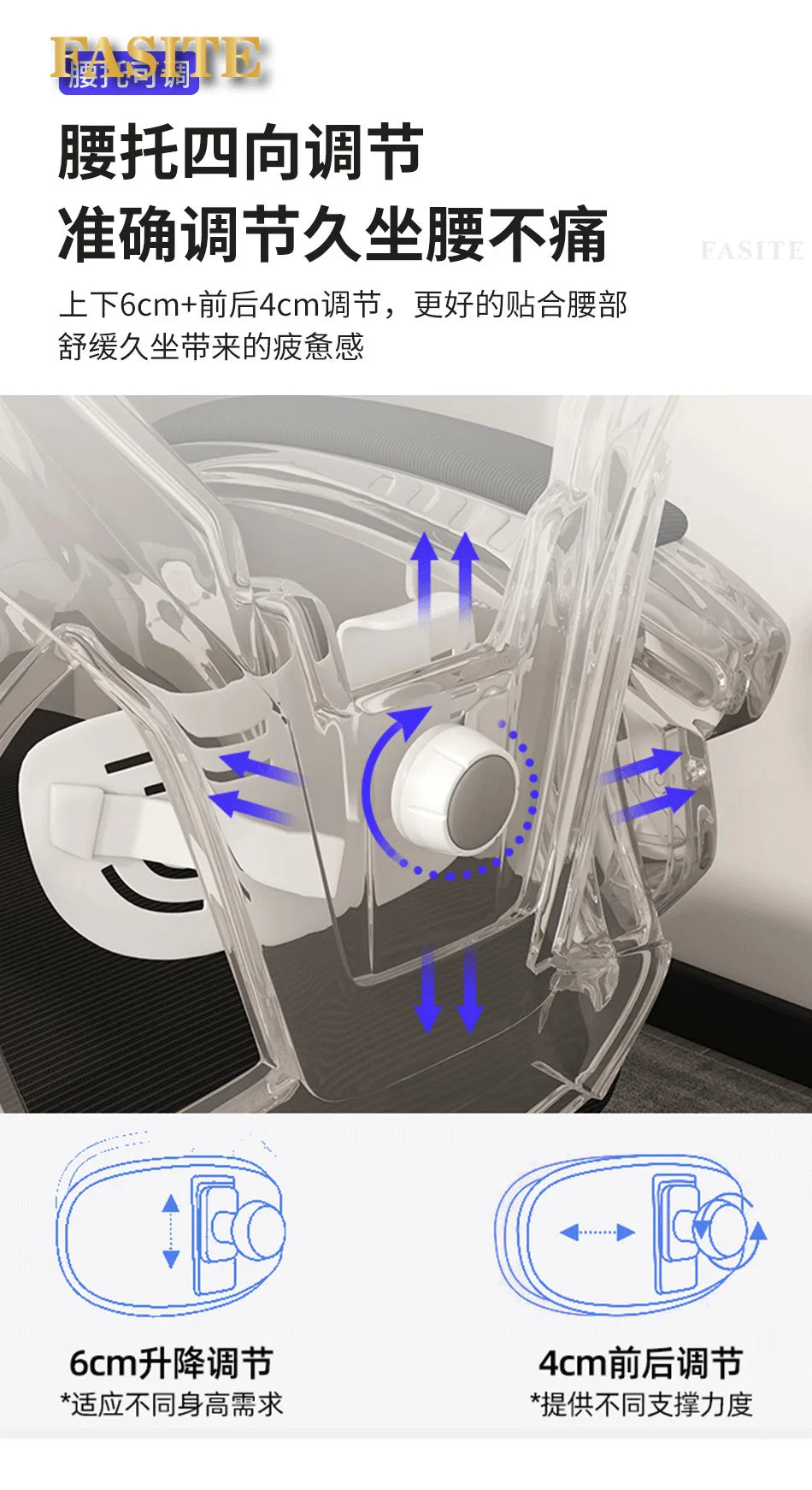 Home computer game competitive seat thickened elastic swivel chair e-sports office chair 4D waist rest can lie down