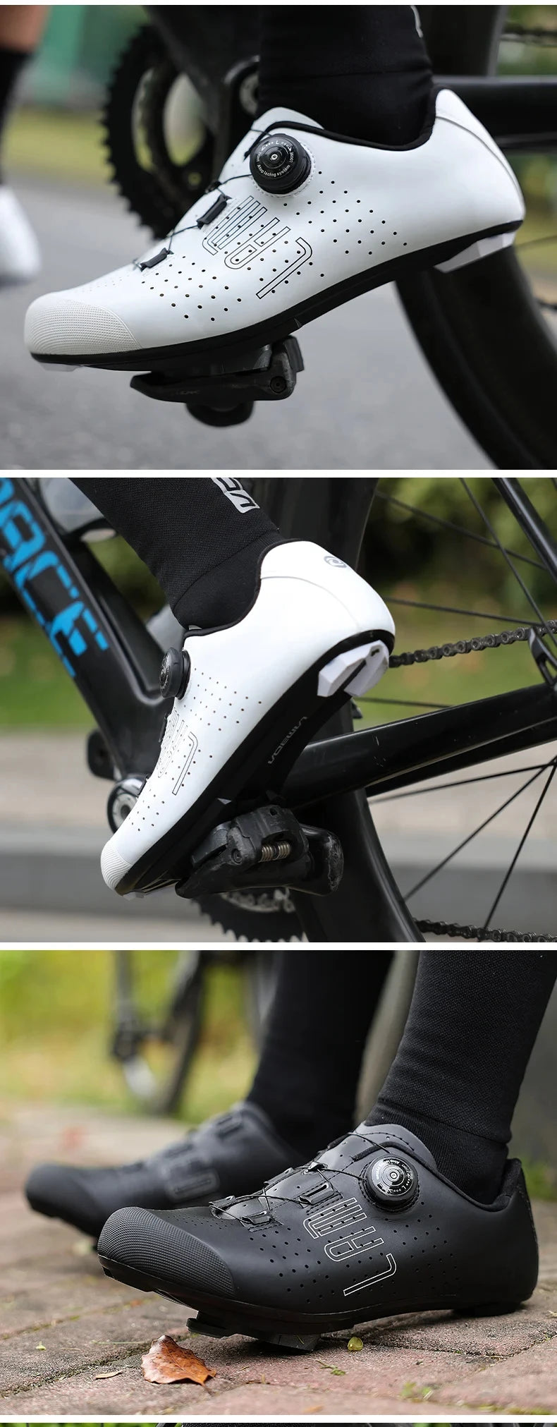 LAMEDA Pro kolesarske čevlje Lock Shoes cestno kolo moški in ženske trda podplat kolesarske čevlje MTB kolesarska ekipa Lock Shoes
