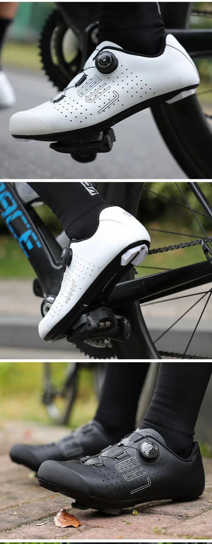 LAMEDA Pro kolesarske čevlje Lock Shoes cestno kolo moški in ženske trda podplat kolesarske čevlje MTB kolesarska ekipa Lock Shoes