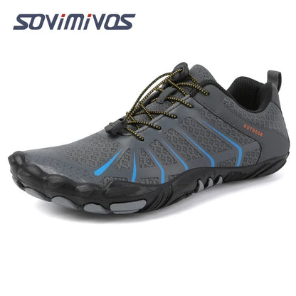 Men's Trail Running Shoes, Lightweight Athletic Zero Drop Barefoot Shoes Non Slip Outdoor Walking Minimalist Shoes for Women