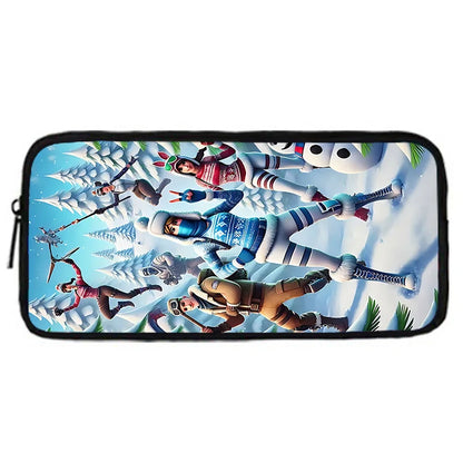 Hot Game Shooting Fortnite Child School Backpack with Shoulder Bag and Pencil Bags, School Bags for Boys and Girls, Best Gift