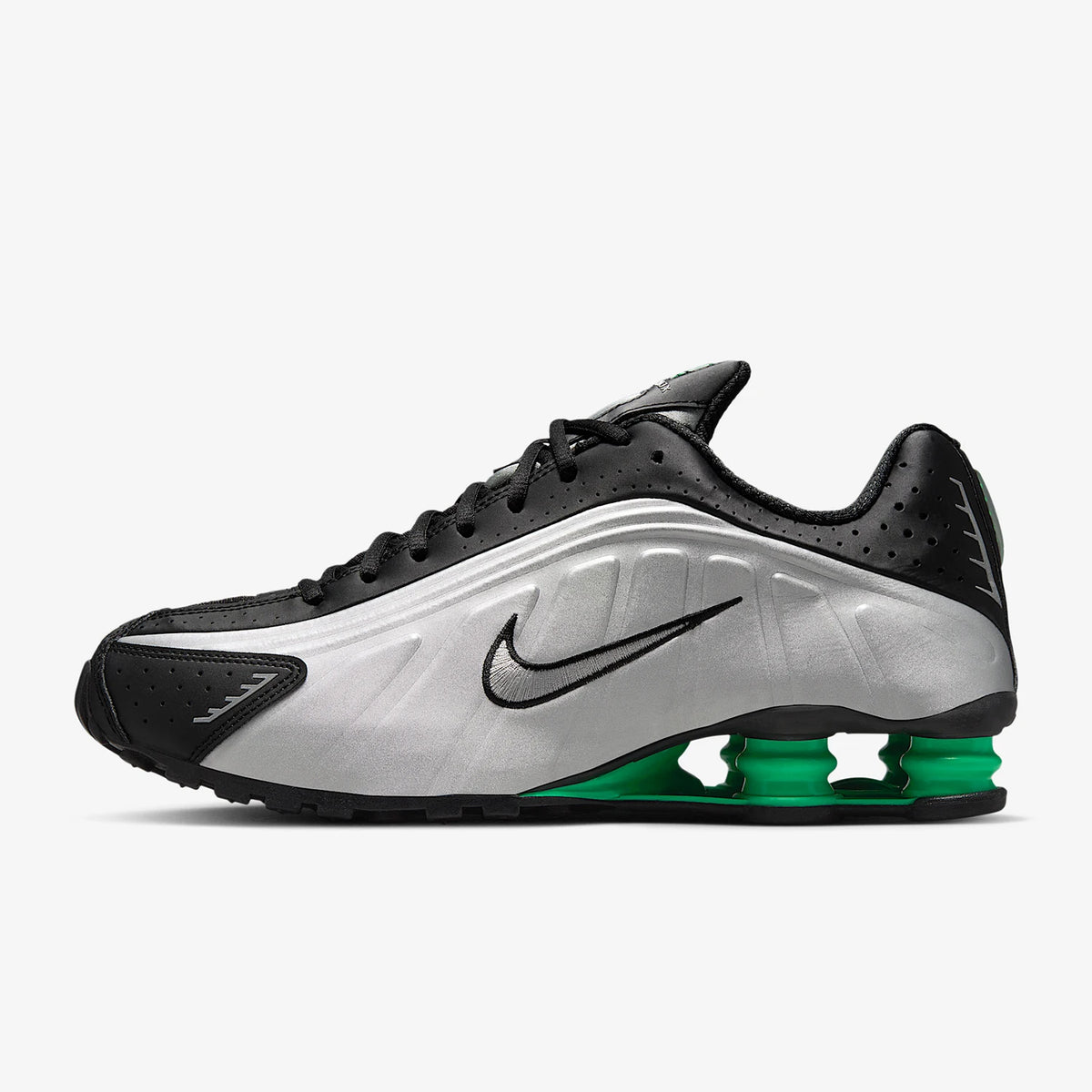 Nike Authentic Shox R4 Herren-Laufschuhe aus strapazierfähigem Mesh mit Stoßdämpfung HQ1988-006