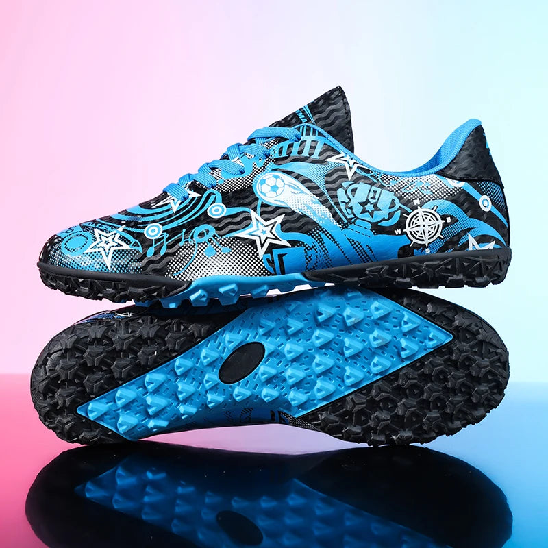TF/FG chaussures de Football crampons de terrain de Football professionnel pour enfants haute qualité anti-dérapant baskets d'entraînement en plein air chaussures nouveau
