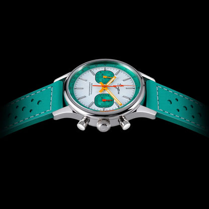 Sugess Chronograph Watch for Man ST19 Swanneck Movement Mechanical Wristwatches Sapphire Crystal Pilot Military Racing Clock New