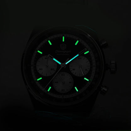 Watchdives Premier WD0526 Men Watch VK63 Mecha Chronograph Quartz Watches Sapphire Waterproof 316L Stainless Steel Wristwatch