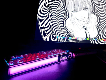 Novo AULA HERO 68HE/ULTRA — Kits de autocolantes, teclado gaming com interruptores magnéticos e acessórios para teclado mecânico com fios personalizado para e-sports
