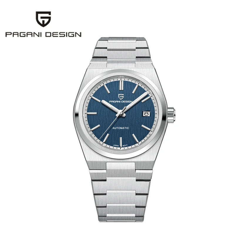 Pagani Design Men's Fashion Automatic Mechanical Watch Miyota8215 Luxury Sapphire AR Coated Stainless Steel Waterproof