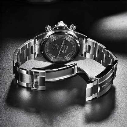 Neue PAGANI DESIGN PD1644 Luxus-Quarzuhr für Herren mit automatischem Datum, sportliche Armbanduhr, 100m wasserdicht, Chronograph, Herrengeschenk