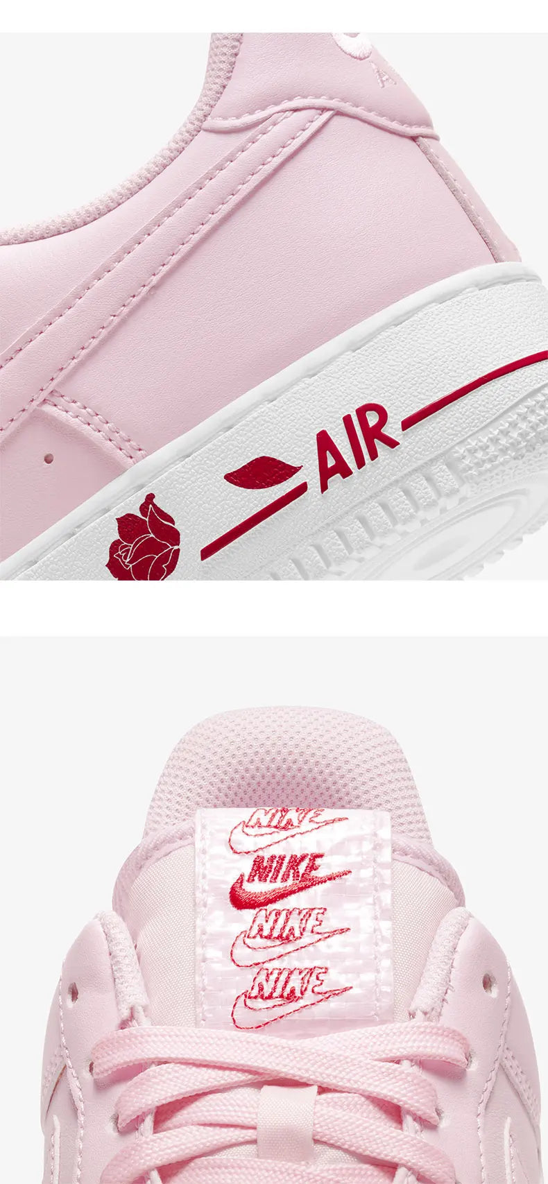 Nike originalni Air Force 1 '07 LX AF1 moški čevlji za valentinovo CU6312-600