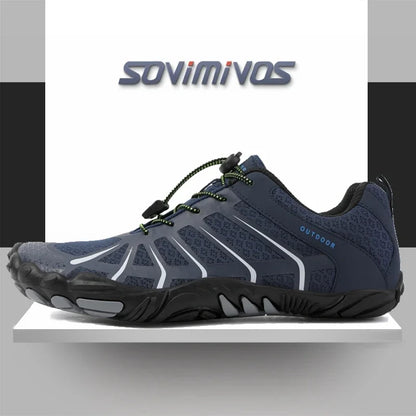 Men's Trail Running Shoes, Lightweight Athletic Zero Drop Barefoot Shoes Non Slip Outdoor Walking Minimalist Shoes for Women