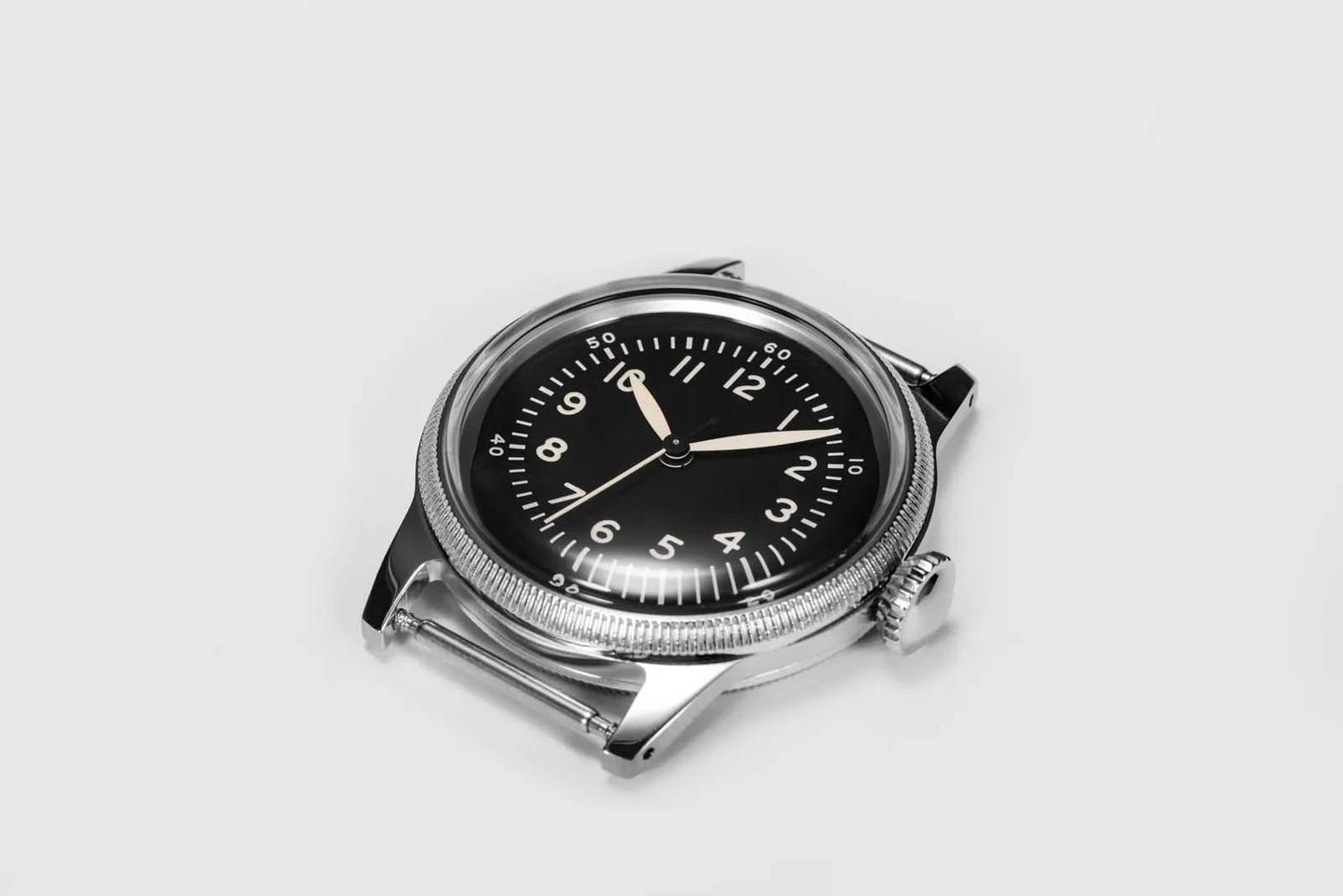 RDUNAE RA05 Vintage Military Watch 2035 Movement Quartz K1 Mineral Glass Crystal Stainless Steel Luminous Waterproof Men's Watches