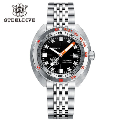 Top Brand Diver Watch Men SUB300T Automatic Mechanical Sapphire Glass Luminous Date 200m Turn Bracelet Seestern Wristwatch Retro