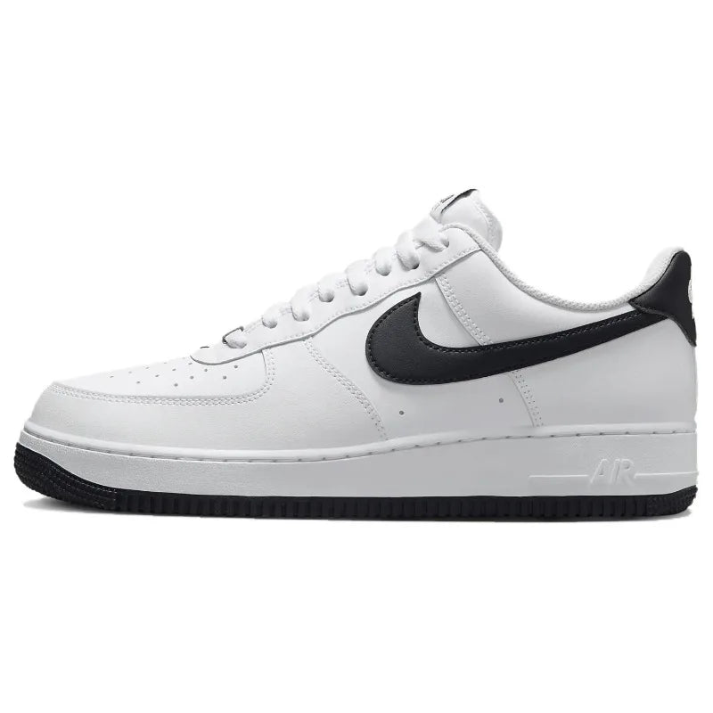Nike Air Force 1 '07 Bianco Grigio Fumo Chiaro Scarpe da skate casual comode con ammortizzazione AF1 basse da uomo Streetwear FJ4146-100