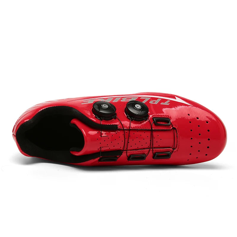 New Men’s and Women’s Bicycle Shoes Outdoor Cycling Shoes with Three Functional Soles Professional Training Shoes