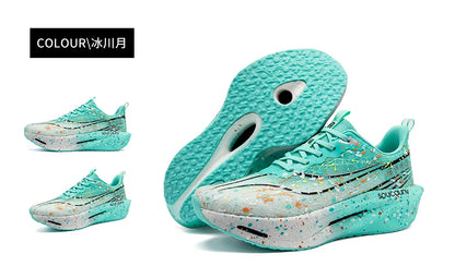 2026 Air Cushion Jogging Running Shoes Carbon Plate Marathon Men's Sports Breathable Lightweight Women's Non-Slip Sneakers