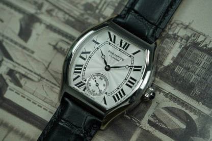 FARASUTE New Classic Hangzhou Customized Movement Manual Mechanical Watch Men's Sapphire Crystal Small Second 50m Waterproof Watch