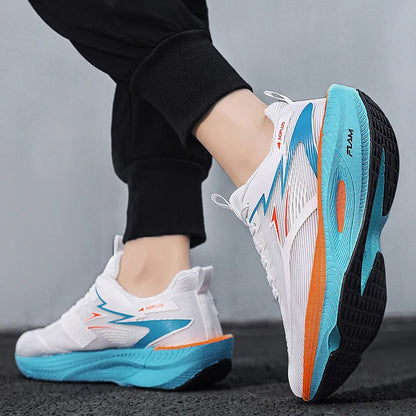 Unisex Sports Shoes Carbon Plate Walking Running Sneakers Shock-Absorbing Marathon Racing Athletics Training for Men & Women